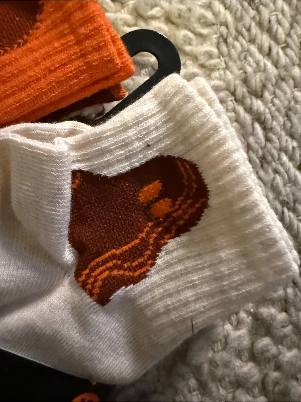 Reese's Celebrate Ankle Socks for Women or men shoe size 6-12 halloween nwt